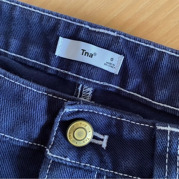 Aritzia Tna Greenwich carpenter utility Pant blue - Picture 9 of 11